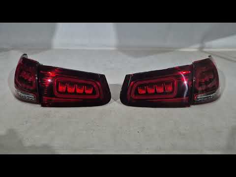 Tail lights (2022-Design, 2 pcs) for Mercedes GLC X253 2015-2022 - video 2