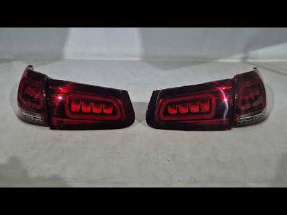Tail lights (2022-Design, 2 pcs) for Mercedes GLC X253 2015-2022 - video 2