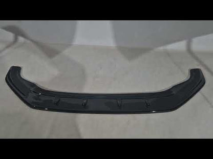 Front Lip DPT V-1 (for GTI, 2017-2019, Gloss Black) for Volkswagen Golf 7/E-Golf 2012-2020 - video 1