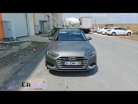 Roof bars for smooth roof (2 pcs, Asaf V4) for Audi A3 1996-2003 - video 1