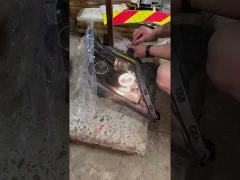 Headlights 2012-2016 (Supercharger, 2 pcs) for Lexus LX570/450d 2008-2022 - video 4