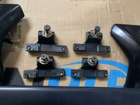 Original Roof Rack Cross Bars (used, 2021) for Lexus RX 2016-2022 - video 1