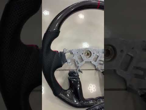 Carbon Steering Wheel for Nissan Armada 2016-2024 - video 1