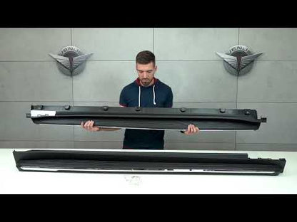 Side Steps (2 pcs) for Alfa Romeo Stelvio 2016- - video 1