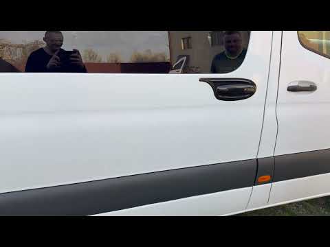 Door Handle Cover EuroCap (ABS) for Mercedes Sprinter W907/W910 2018- - video 2