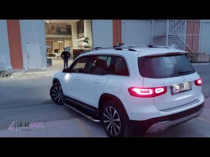 Side Steps Maydos V1 (2 pcs, Aluminum) for Mercedes GLB X247 2019- - video 3