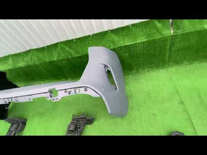 Rear bumper with diffuser in X5M F95 style (2023+) for BMW X5 G05 2019- - video 1