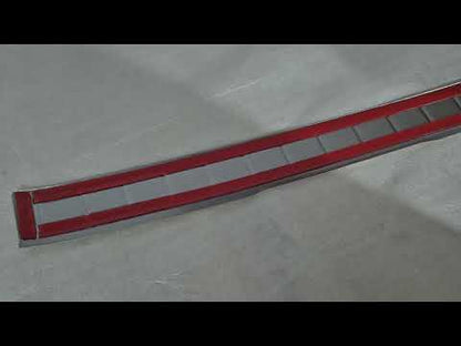 Rear bumper protector Carmos stainless steel matte for Dacia Duster 2024- - video 1