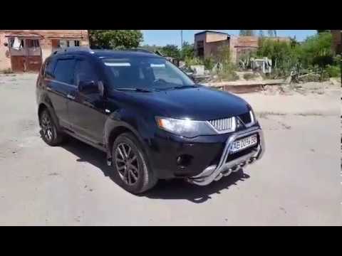 The WT004 bumper guard (stainless) for Mitsubishi Outlander 2006-2012 - image 1