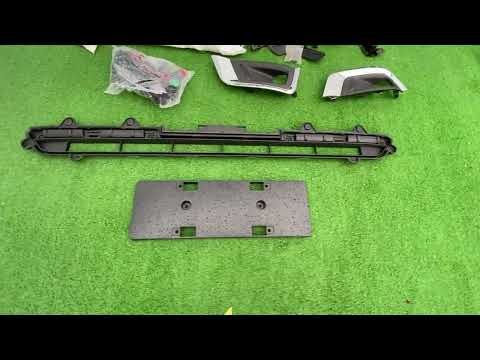 Complete Front Bumper for Toyota Land Cruiser 300 2021- - video 1