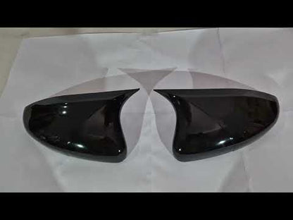 Mirror Covers BMW-Style (2017-2021, 2 pcs) for Citroen Cactus 2014-2020 - video 1
