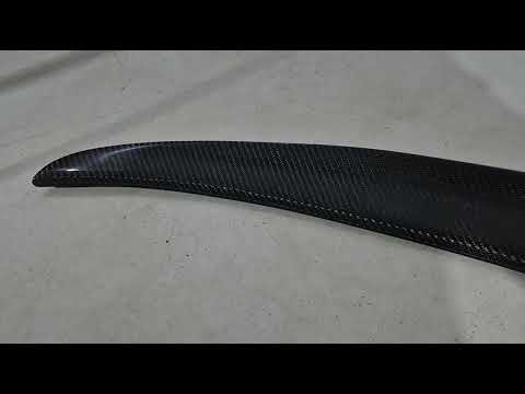 Spoiler V2 (for F10, Carbon) for BMW 5 Series F-10/11/07 2010-2016 - video 1