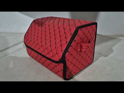 Trunk Organizer Bag ECO (50x30x30, red) - video 2