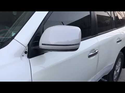 Mirror covers (with LED repeater, style 2020) for Toyota Land Cruiser 200 - image 1