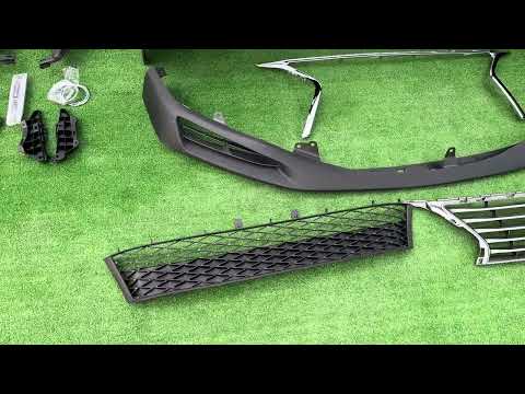 Front Bumper OEM 2013 for Lexus RX 2009-2015 - video 2