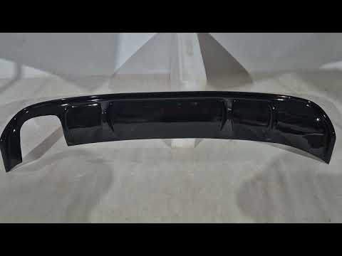 Rear Diffuser DPT (2014-2018, Gloss Black) for Volkswagen Jetta 2011-2018 - video 1
