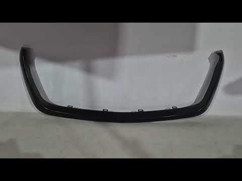 Radiator Grille Trim (Metal, Black) for Mercedes Sprinter W907/W910 2018- - video 1