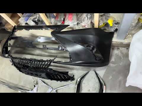 Front bumper (for 2010-2012, design 2019) for Lexus ES 2006-2011 - image 1