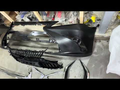 Front bumper (for 2010-2012, design 2019) for Lexus ES 2006-2011 - image 1