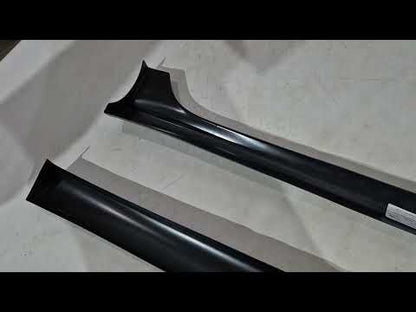 Side Skirts DPT V-1 (HB, paintable) for Volkswagen Golf 6 2008-2014 - video 1