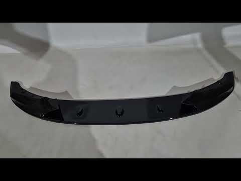 Front Bumper Lip DPT V-2 (for M-Performance, Gloss Black) for BMW 5 Series F10/F11 2010–2016 - video 1