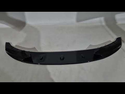 Front Bumper Lip DPT V-2 (for M-Performance, Gloss Black) for BMW 5 Series F10/F11 2010–2016 - video 1