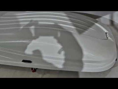 Roof box EuroCap white (450 L) - video 1