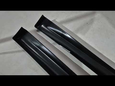 Side Skirts DPT V-8 (primed for painting) for Volkswagen Golf 7/E-Golf 2012-2020 - video 1