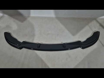 Front Lip DPT V-1 (For M Sport, Gloss Black) for BMW 3 Series E46 1998-2006 - video 1