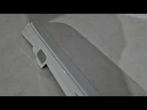 Spoiler (primed for painting) for Toyota Hilux 2015- - video 1