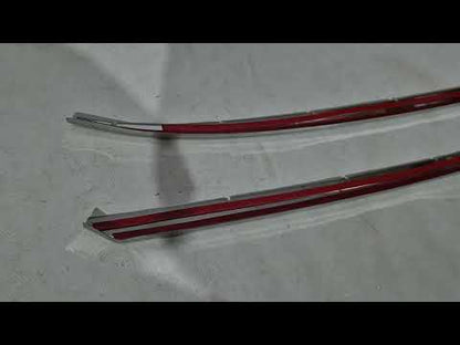 Stainless steel front bumper corner protectors (2 pcs) for Ford Custom 2023- - video 1