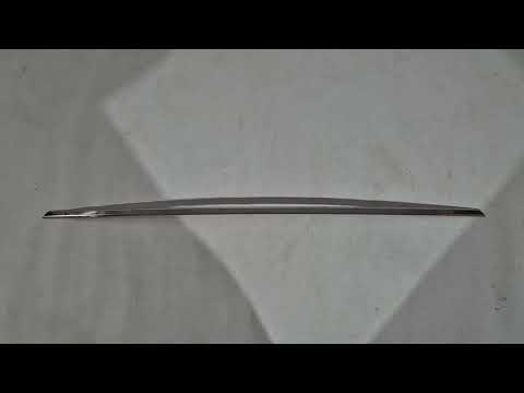 SW Rear License Plate Trim (Stainless Steel) for Skoda Superb 2015-2024 - video 1