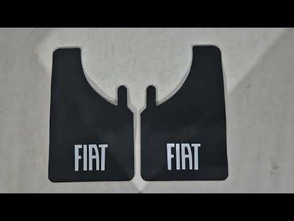 Universal Mud Flaps Polytep (230*375, 2 pcs) for Fiat - video 1