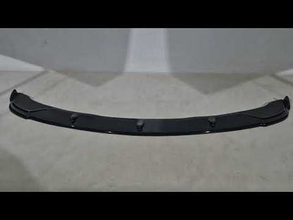 Front Lip DPT V-1 (for E90 M-Sport 2008-2011, Gloss Black) for BMW 3 Series E90/E91 2005-2011 - video 1