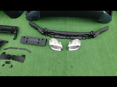 Facelift conversion kit to GLS450 2025 for Mercedes GLS X167 2019- - video 1