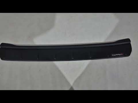 Rear Bumper Protector EuroCap (ABS) for Fiat 500/500L 2013-2022 - video 1