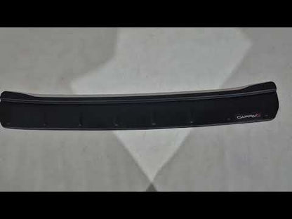 Rear Bumper Protector EuroCap (ABS) for Fiat 500/500L 2013-2022 - video 1