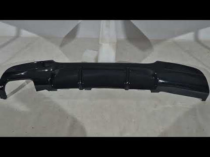 Rear Diffuser DPT V-5 (for E90 M-Sport, Gloss Black) for BMW 3 Series E90/E91 2005-2011 - video 1
