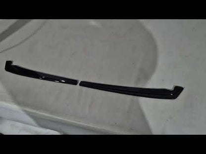 DPT rear FLAP add-on trims (for M-Sport/M5 F90, gloss black) for BMW 5 Series G30/G31 2017-2023 - video 1