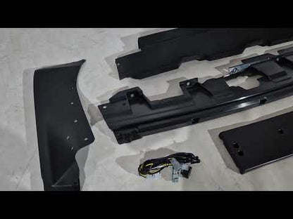 Front Bumper LXR for Mitsubishi Pajero Wagon IV 2006-2021 - video 1