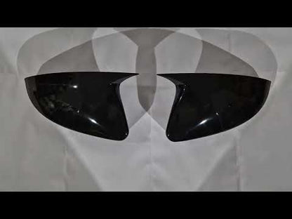 Mirror Covers RLine-Look (2 pcs) for Volkswagen T-Cross 2019- - video 1