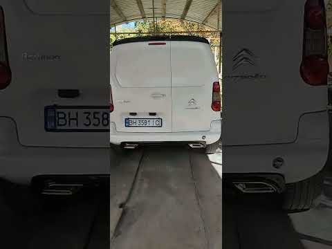 Rear diffuser (primed for painting) for Peugeot Partner Tepee 2008-2018 - video 1