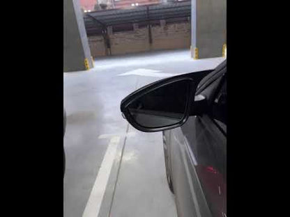 Mirror Covers RLine-Look (2 pcs for EU) for Volkswagen Passat B7 2012-2015 - video 1