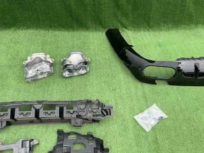 Rear diffuser with exhaust tips (GT53 Design) for Mercedes CLS C257 2018- - video 1