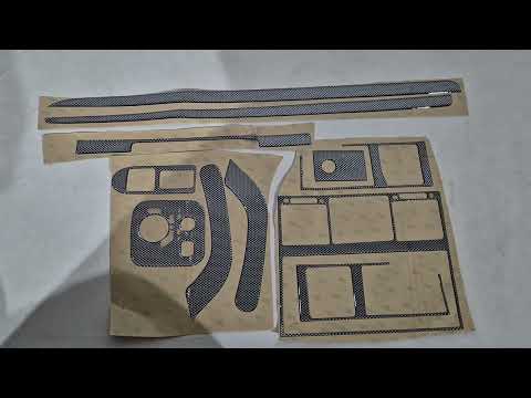 Dashboard Trim Covers for Mercedes G сlass W463 1990-2018 - video 1
