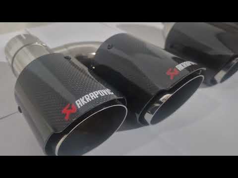Rear Bumper Diffuser Carbon (for S-Line 2014-2018) for Audi A6 C7 2011-2017 - video 1