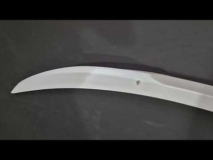 M4-Style Spoiler (for F30/F80, primed for painting) for BMW 3 Series F-30/31/34 2012-2019 - video 1