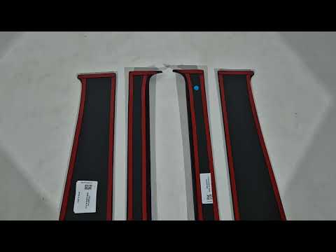 Door Pillar Covers EuroCap for Volkswagen T5 Caravelle 2004-2010 - video 1