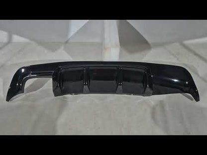 Rear Diffuser DPT V-1 (for M-Sport, Gloss Black) for BMW 5 Series E60/E61 2003-2010 - video 1