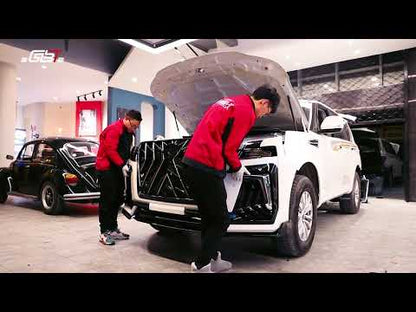 Body Kit Set (Black Hawk Edition) for Nissan Armada 2016-2024 - video 1